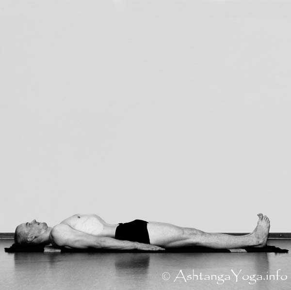 Salamba Sarvangasana Vinyasa in - The finishing sequence harmonises the energy (Prana) at the end of Ashtanga Vinyasa Yoga Practice.