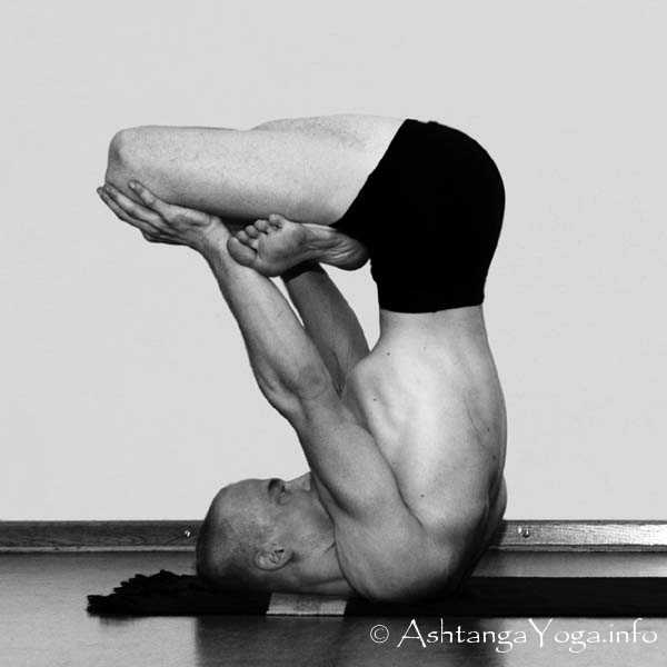 Urdhva Padmasana - The finishing sequence harmonises the energy (Prana) at the end of Ashtanga Vinyasa Yoga Practice.