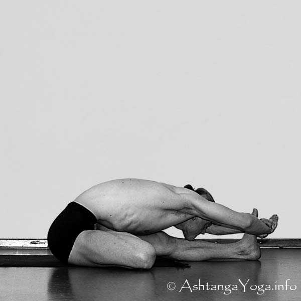 Janu Sirsasana C - Primary Series (=Yoga Chikitsa / first series) is said to be the most demanding Part of Ashtanga Vinyasa Yoga. - Because it is the first series you learn as a beginner.... and every begin is hard.