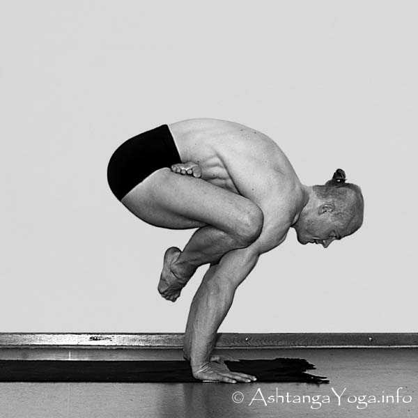 Marichyasana B Vinyasa out - Primary Series (=Yoga Chikitsa / first series) is said to be the most demanding Part of Ashtanga Vinyasa Yoga. - Because it is the first series you learn as a beginner.... and every begin is hard.