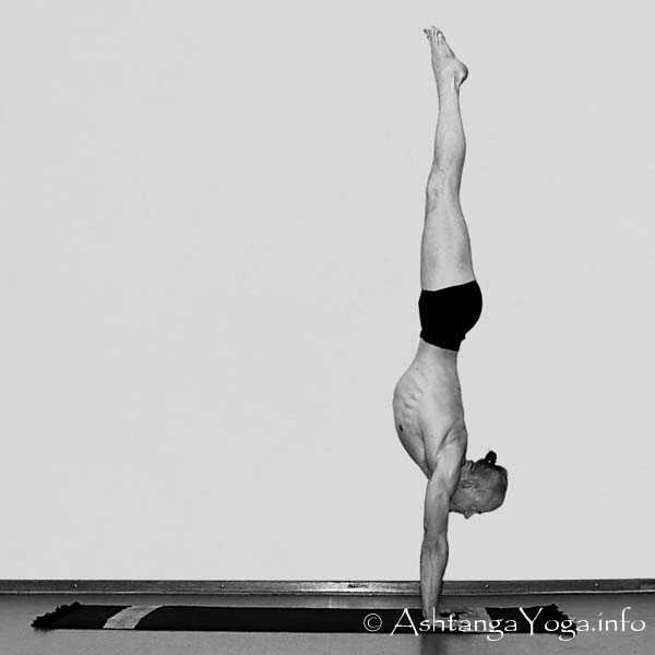 Navasana Vinyasa out - Primary Series (=Yoga Chikitsa / first series) is said to be the most demanding Part of Ashtanga Vinyasa Yoga. - Because it is the first series you learn as a beginner.... and every begin is hard.