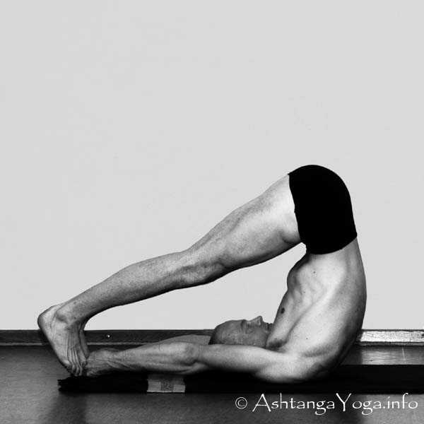 Ubhaya Padangusthasana Vinyasa in - Primary Series (=Yoga Chikitsa / first series) is said to be the most demanding Part of Ashtanga Vinyasa Yoga. - Because it is the first series you learn as a beginner.... and every begin is hard.