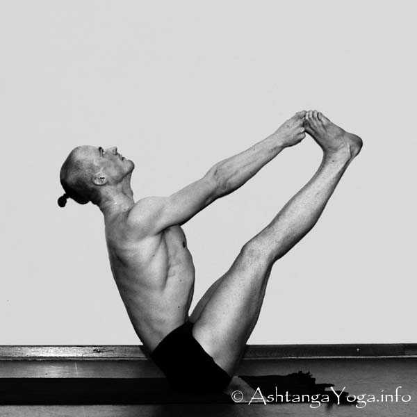 Ubhaya Padangusthasana - Primary Series (=Yoga Chikitsa / first series) is said to be the most demanding Part of Ashtanga Vinyasa Yoga. - Because it is the first series you learn as a beginner.... and every begin is hard.